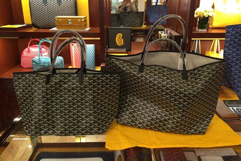 goyard saint louis gm vs pm|st louis goyardine bag.